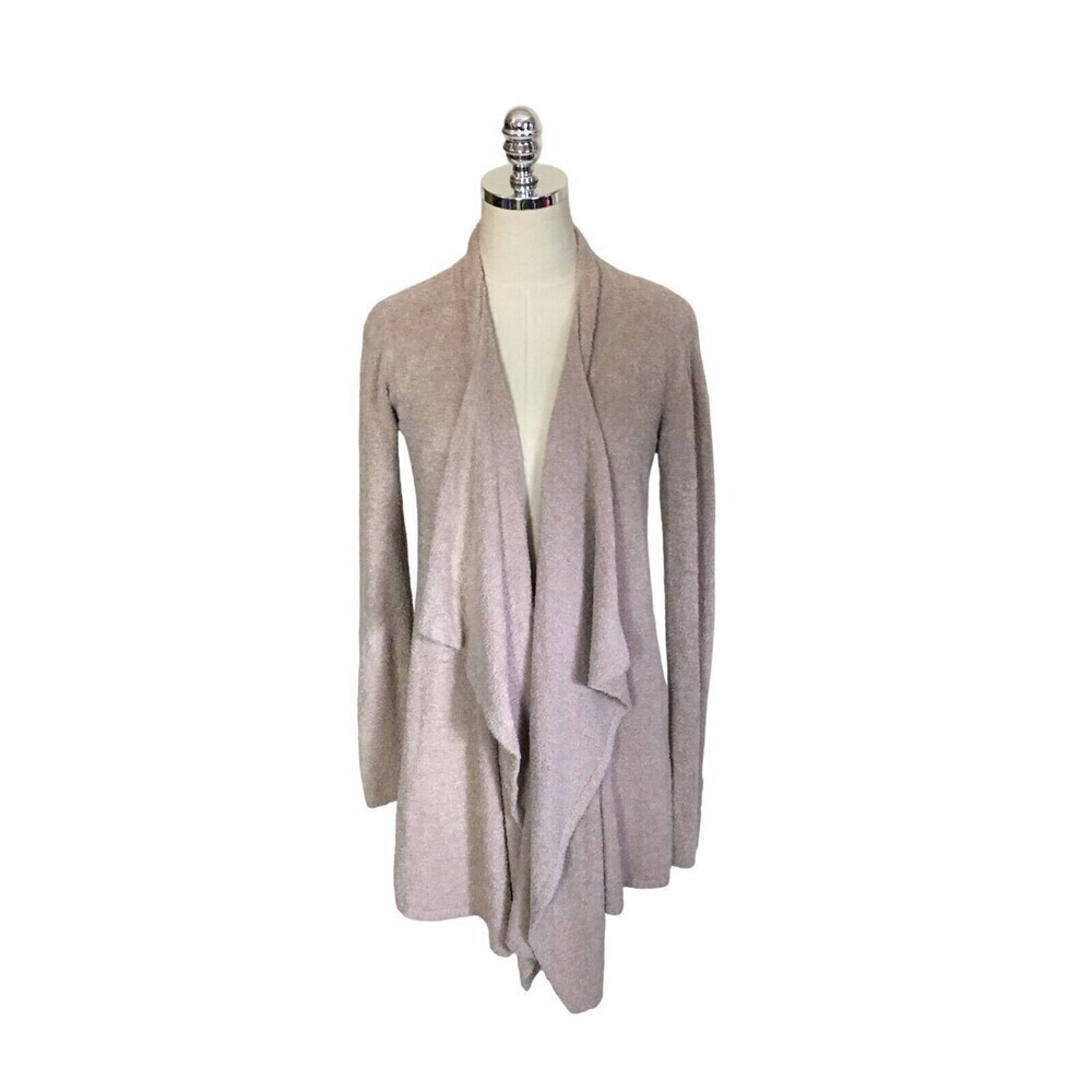Barefoot Dreams Cardigan Women's Size Small / Medium Beige Bamboo Chic Lite